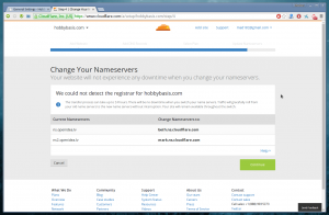 CloudFlare nameservers